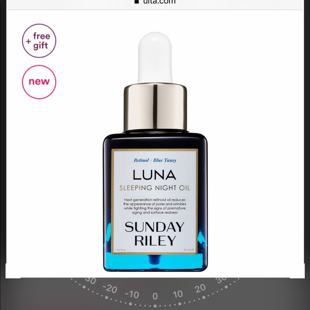 🌛Sunday Riley Luna sleeping night oil💦🌛